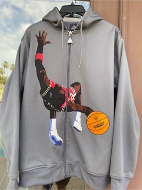 Upper Playground * We Fly High * Full-Zip Hoodie Jacket L